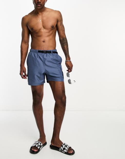 送料無料★NIKE SWIMカーゴ 5\" バリショーツ水着DARK GREY NIKE】ナイキ カーゴ Swim スウッシュ ハーフパンツ ※送料込