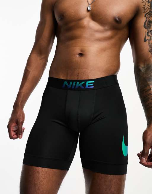 Nike Extra long boxer brief with swoosh in black | ASOS