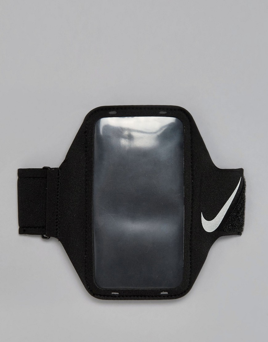 Nike - Fascia da braccio nera sottile-Nero