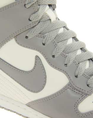 nike fast love sky high wedge sneakers