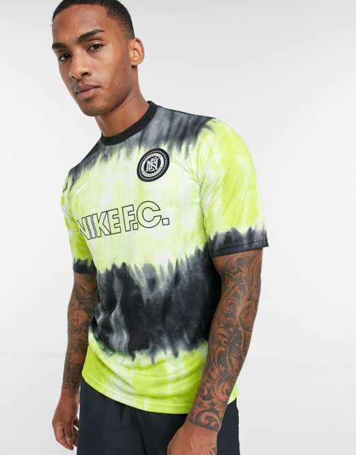Nike fc shirt zwart hotsell
