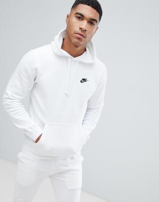 nike felpa bianca