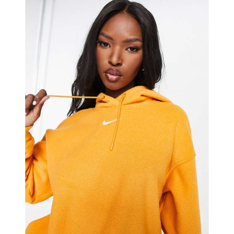 Nike felpa gialla on sale
