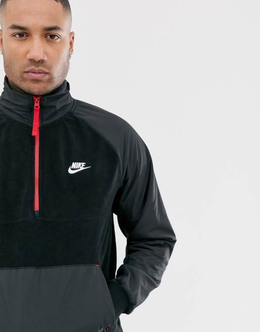 Felpa nike cheap mezza zip