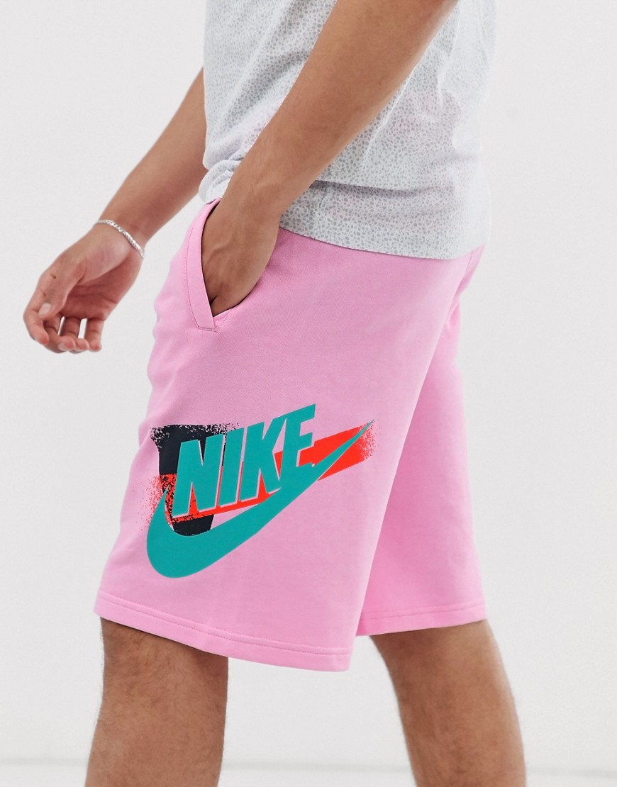Nike - Festival - Pantaloncini rosa