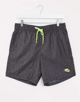 nike festival shorts in dark grey