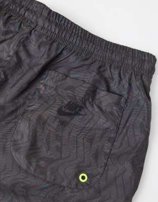 nike festival shorts in dark grey
