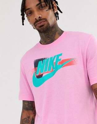 Nike - Festival - T-shirt met logo in roze