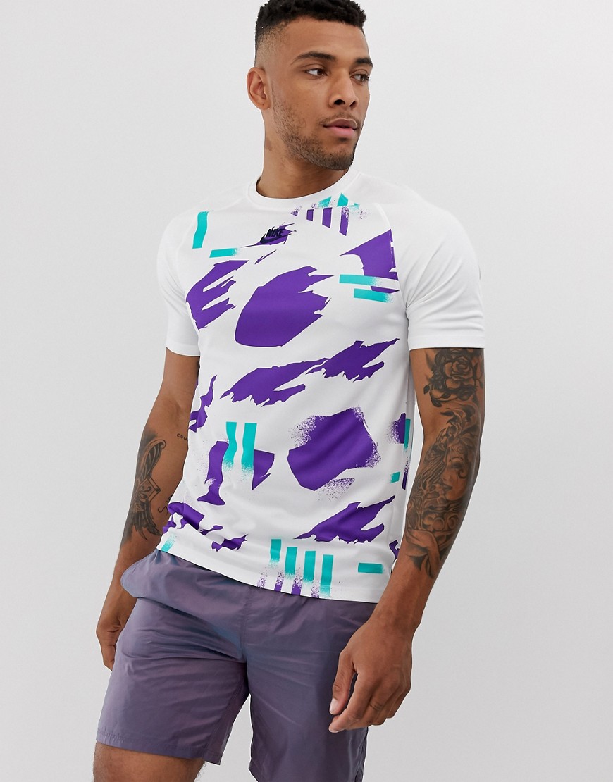Nike - Festival T-shirt met print in wit