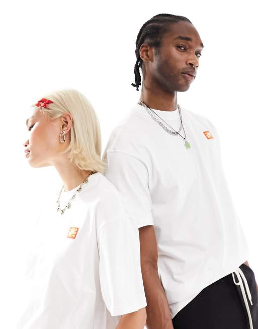 Nike - Festival - T-shirt met print op de achterkant in wit , 3 van 4