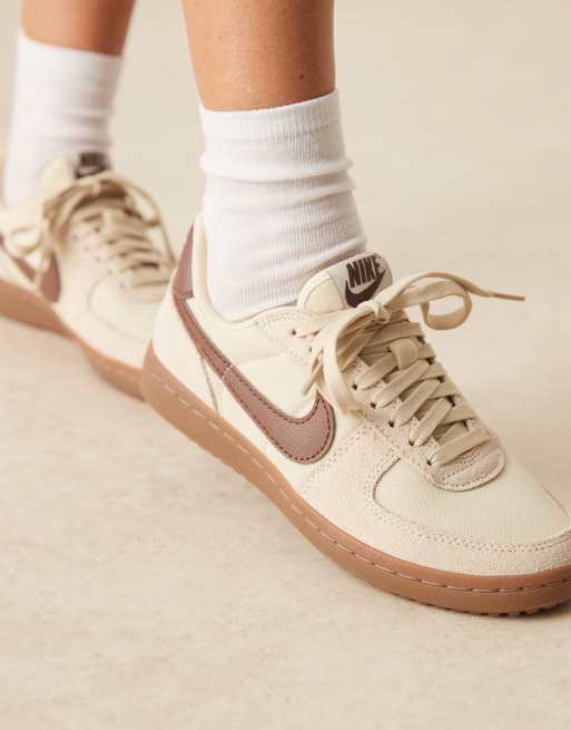 Nike - Field General - Baskets en daim - Beige et marron, 4 de 5