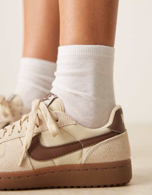 Nike - Field General - Baskets en daim - Beige et marron, 5 de 5