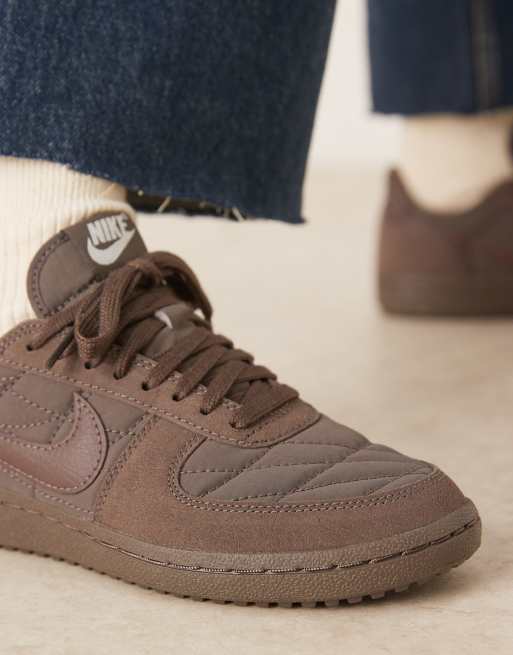 Nike Field General quilted trainers in brown , 3 of 5