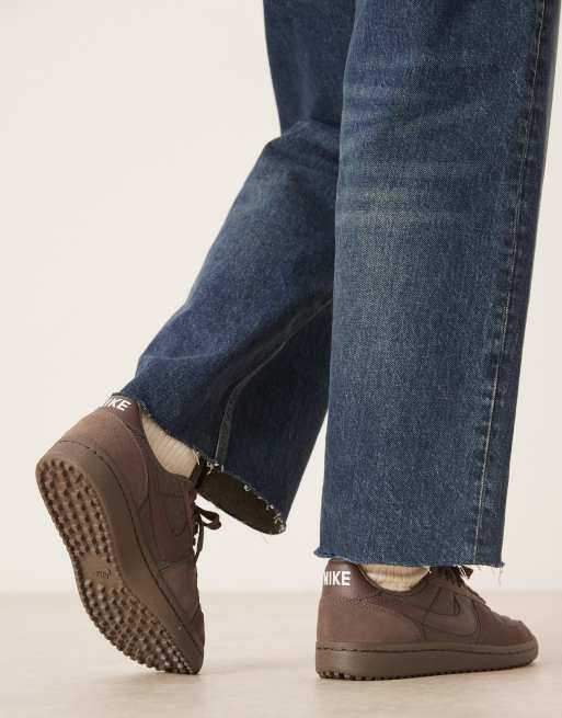 Nike Field General quilted trainers in brown , 4 of 5