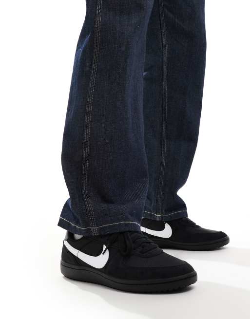 Nike Field General sneakers in black and white