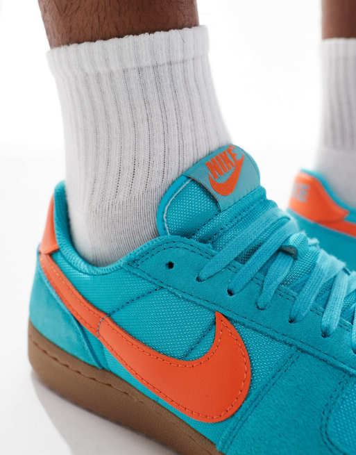 Nike Field General sneakers in blue and orange, 4 of 5