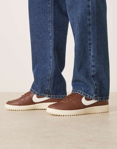 Nike Field General sneakers in brown and off white - view 1