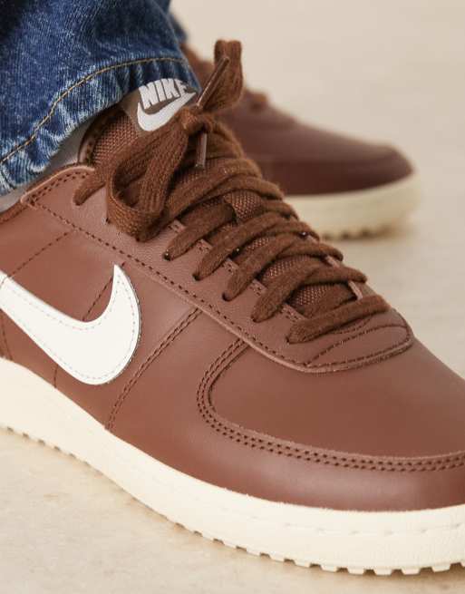 Nike Field General sneakers in brown and off white, 4 of 5