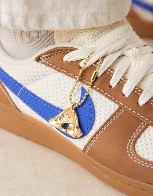 Nike Field General sneakers in brown, off white and blue, 5 of 5