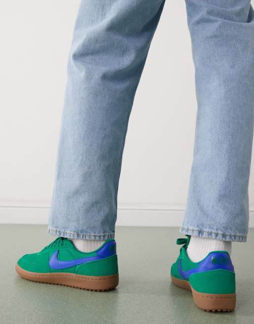 Nike Field General sneakers in green and blue, 4 of 5