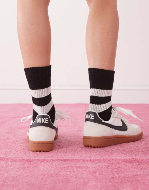 Nike Field General sneakers in ivory & black | ASOS