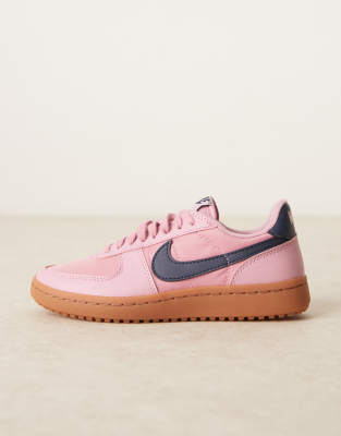 Nike Field General sneakers in pink and navy