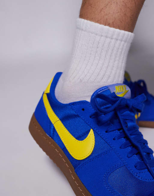Nike Field General S&T sneakers in blue and yellow , 4 of 5