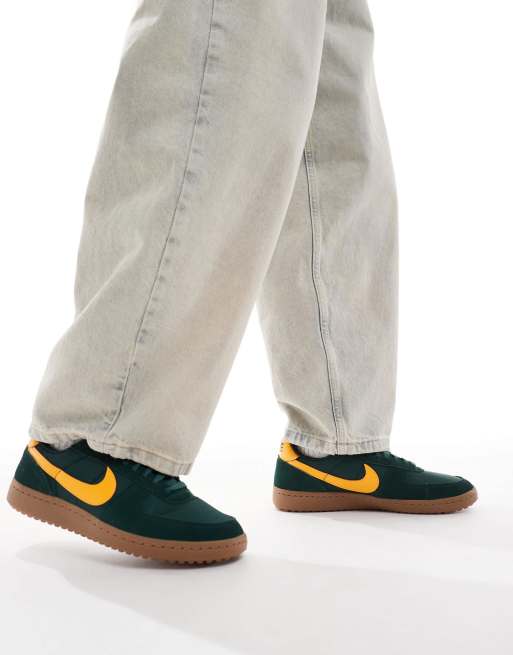 Nike Field General S&T sneakers in green and gold, 4 of 5
