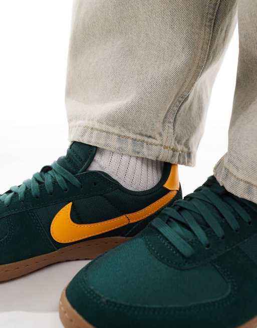Nike Field General S&T sneakers in green and gold