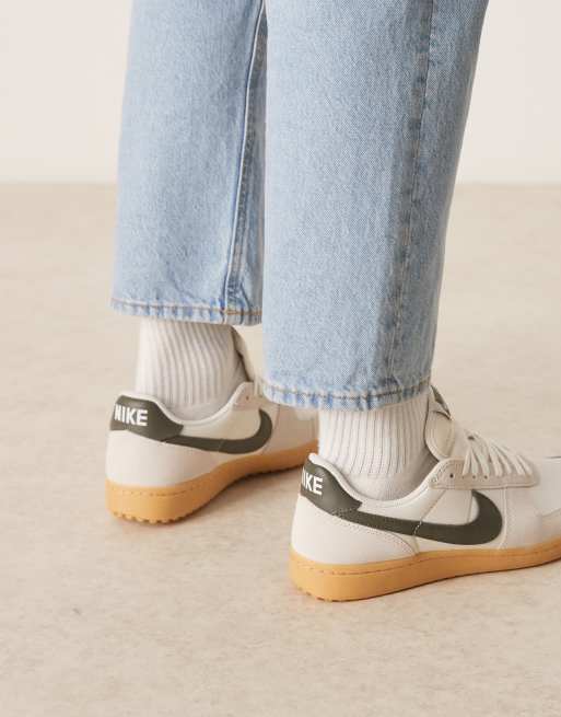 Nike Field General S&T sneakers in off-white and black, 3 of 5
