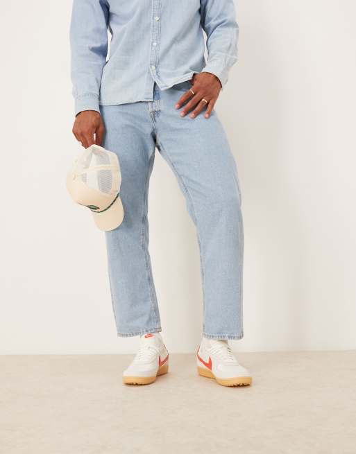 Nike Field General S&T sneakers in off-white and red , 4 of 5