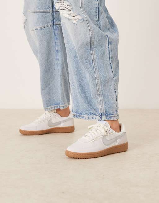 Nike Field General trainers in grey and silver