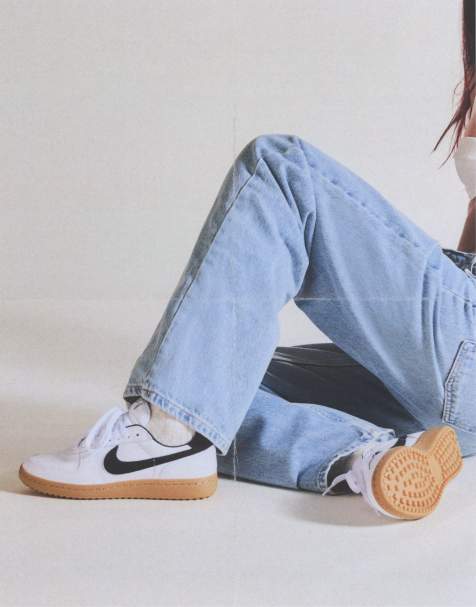 Nike Field General trainers in white and black - view 1