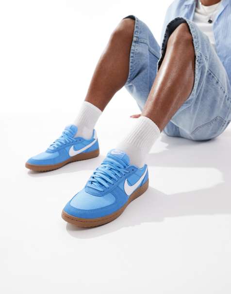 Nike Field General unisex trainers in blue and white - view 1