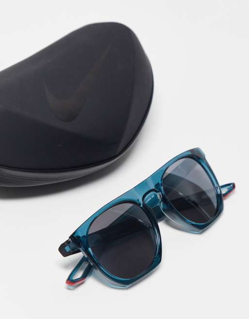 Nike Flatspot XXII sunglasses in blue ASOS