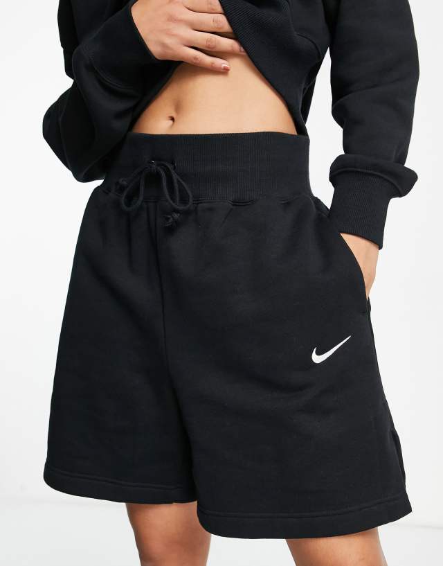 Nike fleece baller shorts in black