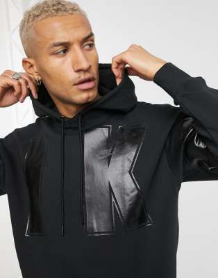 Nike fleece hoodie in black | ASOS