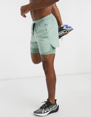 nike flex stride shorts green