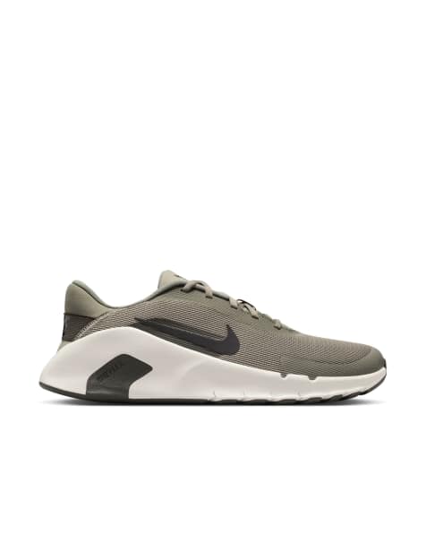Nike Flex training sneakers in khaki - view 1