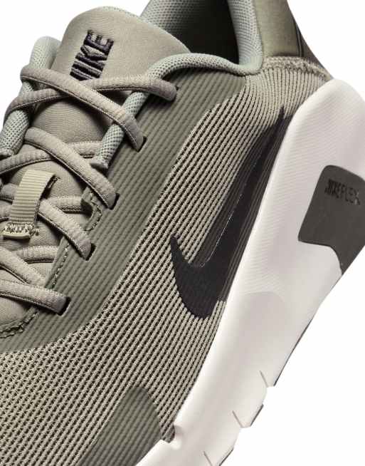 Nike Flex training sneakers in khaki, 2 of 4