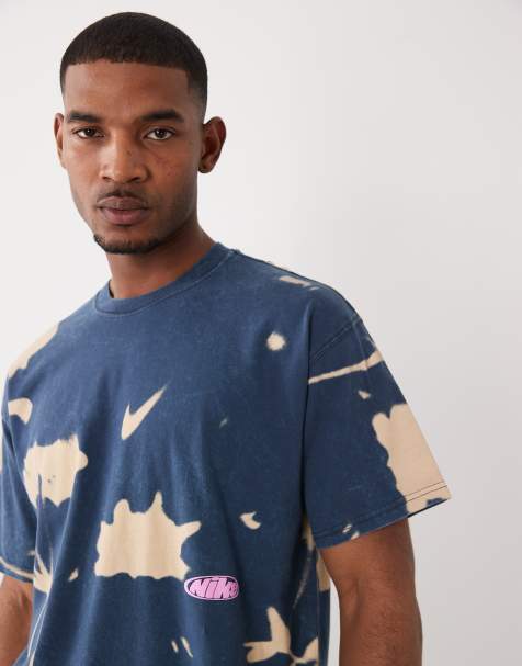 Nike floral graphic T-shirt in dark gray - view 1