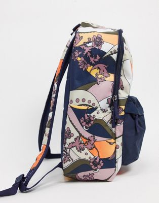 nike floral swoosh backpack