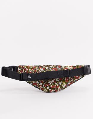 Nike floral swoosh bum bag