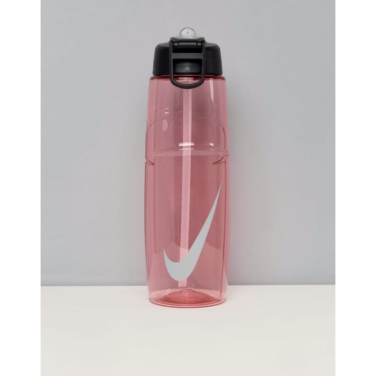 Nike T1 Hydro Flow 24oz Water Bottle - Vivid Pink/Black Sports