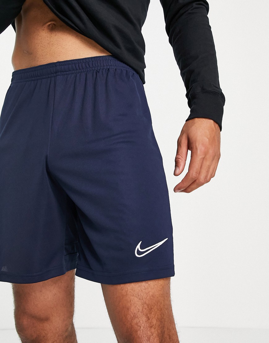 Nike – Football Academy 21 – Marinblå shorts