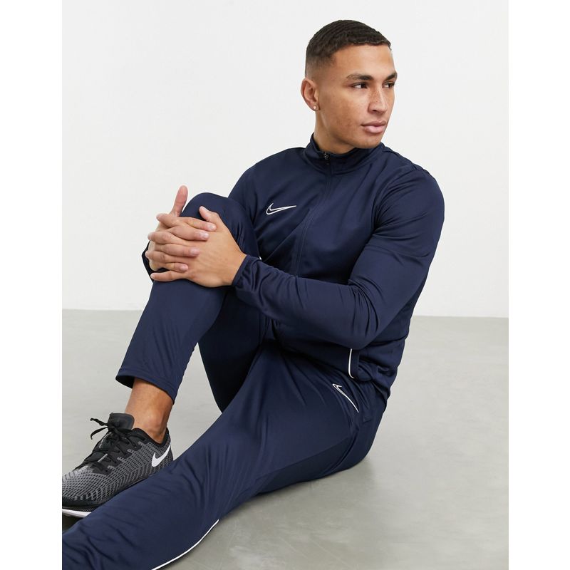Activewear Uomo Nike - Football Academy 21 - Tuta sportiva blu navy