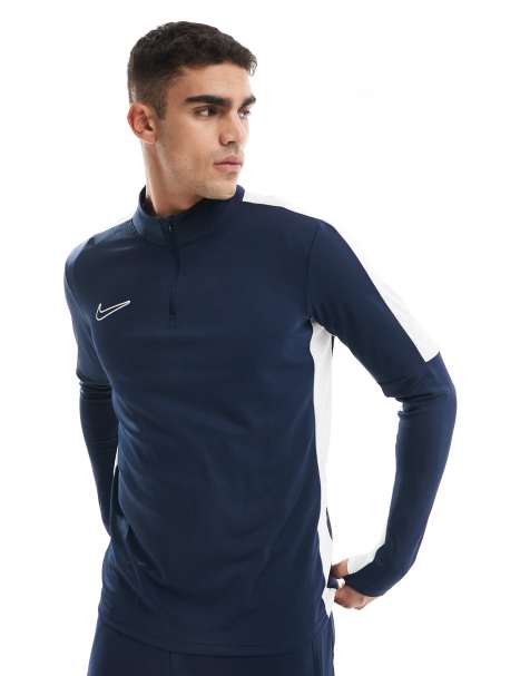Nike Football Academy 23 1/4 zip sweatshirt in navy - view 1