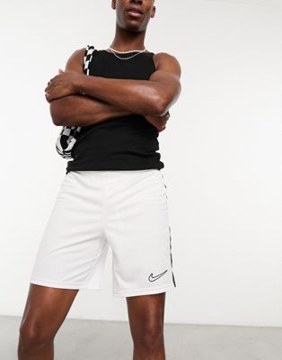 Nike football Academy 23 Dri-Fit shorts in white - ASOS Price Checker