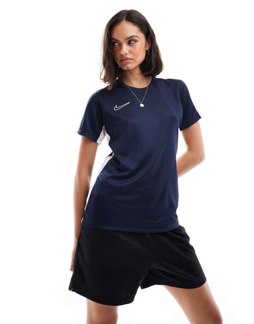 Nike academy t shirt navy deals