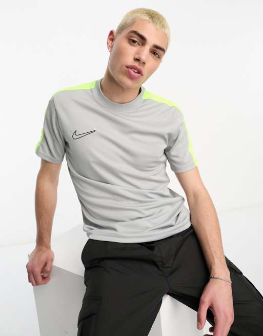 Nike academy grey store t shirt